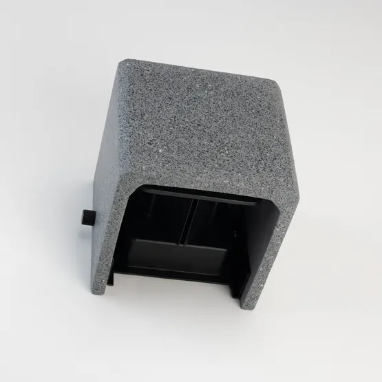 Фото #5 товара Светильник LGD-PERAN-WALL-S120x120-6W Warm3000 (BK, 0-80 deg, 230V) (Arlight, IP65 Бетон, 3 года)