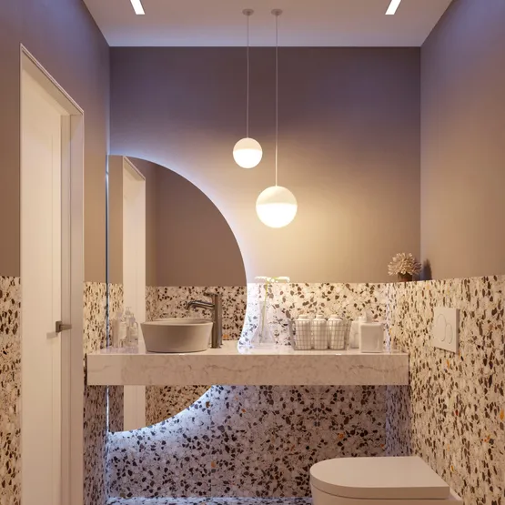 Фото #3 товара Светильник SP-EMISFERO-HANG-BUILT-R150-11W Day4000 (WH, 170 deg, 230V) (Arlight, IP20 Металл, 3 года)