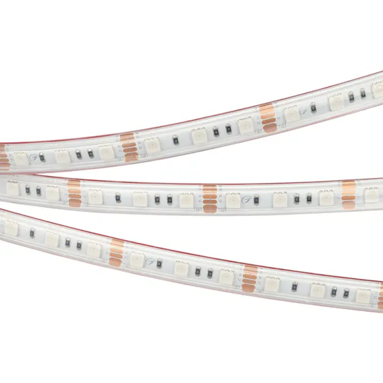 Фото #3 товара Светодиодная лента герметичная RTW-PS-B60-12mm 12V RGB (14.4 W/m, IP67, 5060, 5m) (Arlight, 14.4 Вт/м, IP67)