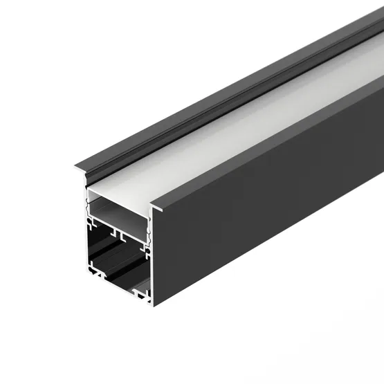 Фото #4 товара Профиль SL-LINIA52-3L-F-2000 ANOD BLACK (Arlight, Алюминий)