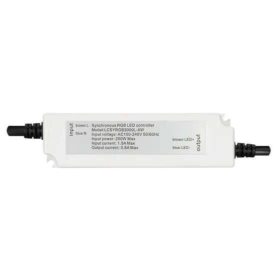 Фото #2 товара Контроллер ARD-CLASSIC-SYNC-RGB-3000LED Black (230V, 250W, RF ПДУ) (Ardecoled, Закрытый)