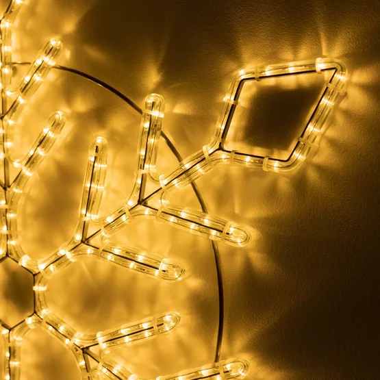 Фото #3 товара Фигура светодиодная ARD-SNOWFLAKE-M9-900x900-360LED Warm (230V, 22W) (Ardecoled, IP65)