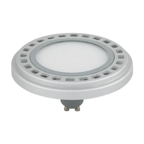 Фото #5 товара Лампа AR111-UNIT-GU10-15W-DIM Warm3000 (WH, 120 deg, 230V) (Arlight, Металл)