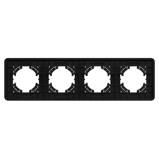 Фото #2 товара Рамка стеклянная FRM-OMALI-SFGS-4-BK (Arlight, -)