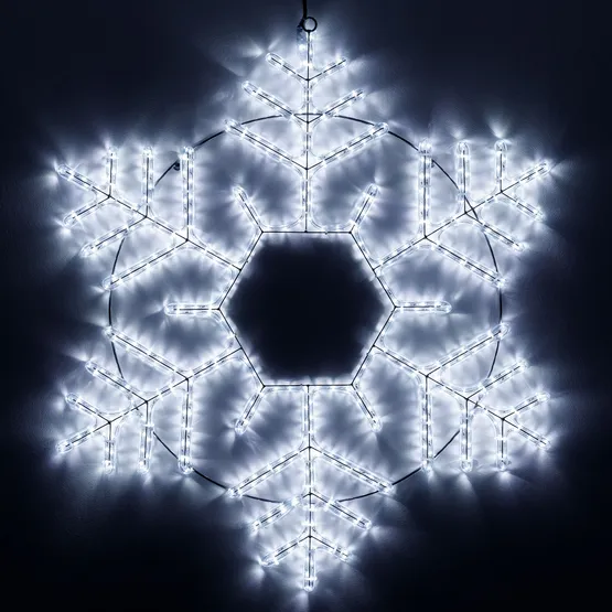 Фото #1 товара Фигура светодиодная ARD-SNOWFLAKE-M10-1000x900-504LED White (230V, 31W) (Ardecoled, IP65)