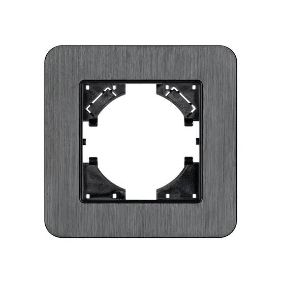 Фото #3 товара Рамка алюминиевая FRM-AKIRY-AL-1-BK (Arlight, -)