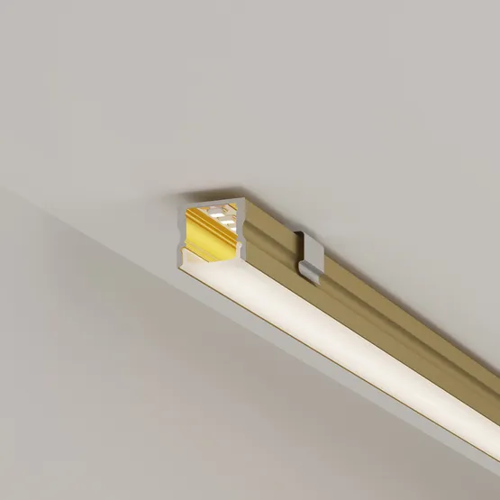 Фото #5 товара Профиль ARH-LINE-1715-2000 ANOD GOLD (Arlight, Алюминий)