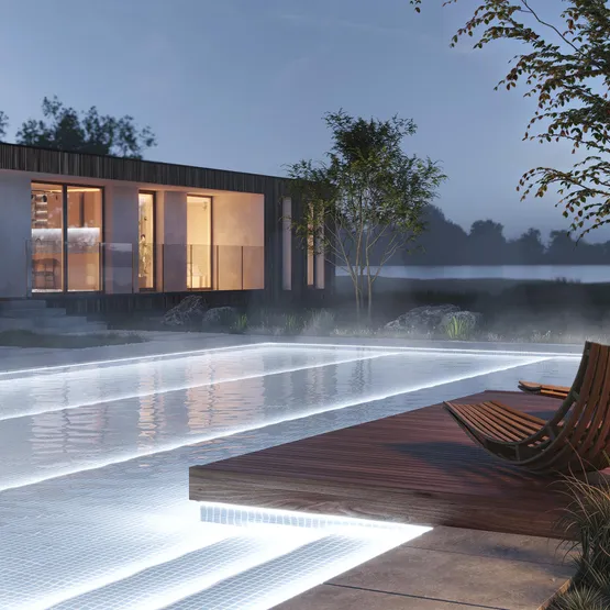 Фото #5 товара Светодиодная лента герметичная NOVA-SIDE-PU-B84-12x20mm 24V RGB-Day (15 W/m, IP68, 5m, wire x2) (Arlight, Полиуретан)