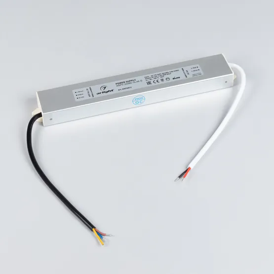 Фото #3 товара Блок питания ARPV-24080-SLIM-D (24V, 3.3A, 80W) (Arlight, IP67 Металл, 3 года)