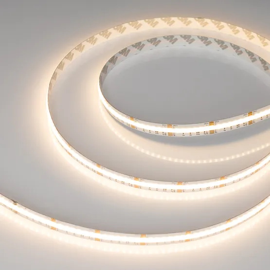 Фото #4 товара Светодиодная лента CSP-X840-12mm 24V RGBW-Warm (17.2 W/m, IP20, 5m) (Arlight, 5 лет)