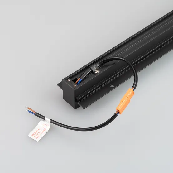 Фото #3 товара Трек встраиваемый MAG-TRACK-2538-FDW-1000 (BK) (Arlight, IP20 Металл, 5 лет)