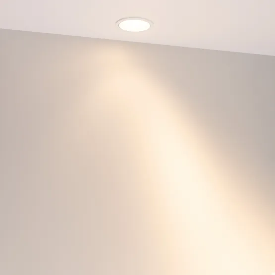 Фото #4 товара Светильник MS-ARADO-BUILT-R65-9W Warm3000 (WH-WH, 24 deg, 230V) (Arlight, IP20 Металл, 5 лет)