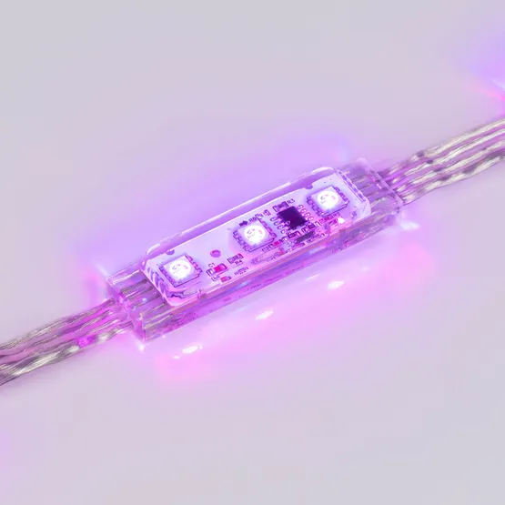 Фото #5 товара Модуль управляемый DMX-B3 12V RGB (0.72W, IP68, 140 deg) (Arlight, Пластик, 3 года)