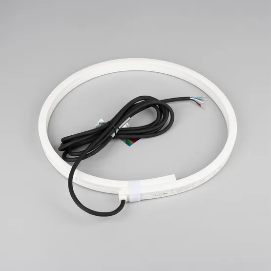Фото #7 товара Светодиодная лента герметичная NOVA-SIDE-PU-B84-12x20mm 24V RGB-Day (15 W/m, IP68, 1m, wire x1) (Arlight, Полиуретан)