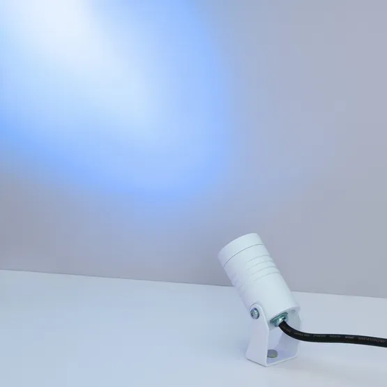 Фото #3 товара Светильник KT-RAY-COLOR-R42-6W RGB (WH, 25 deg, 12V) (Arlight, IP67 Металл, 3 года)