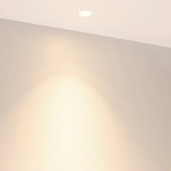 Фото #4 товара Светильник MS-INVISIO-TRIMLESS-R45-10W Warm3000 (WH-WH, 36 deg, 230V) (Arlight, IP54 Металл, 5 лет)