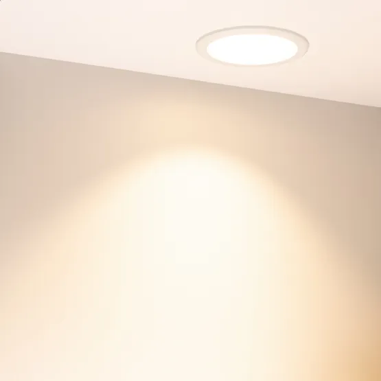 Фото #4 товара Светильник MS-ALORA-BUILT-R140-12W Day4000-MIX (WH, 60 deg, TRIAC) (Arlight, IP54 Пластик, 3 года)