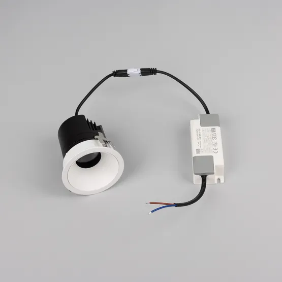 Фото #2 товара Светильник MS-ARADO-BUILT-R65-9W Warm3000 (WH-WH, 24 deg, 230V) (Arlight, IP20 Металл, 5 лет)