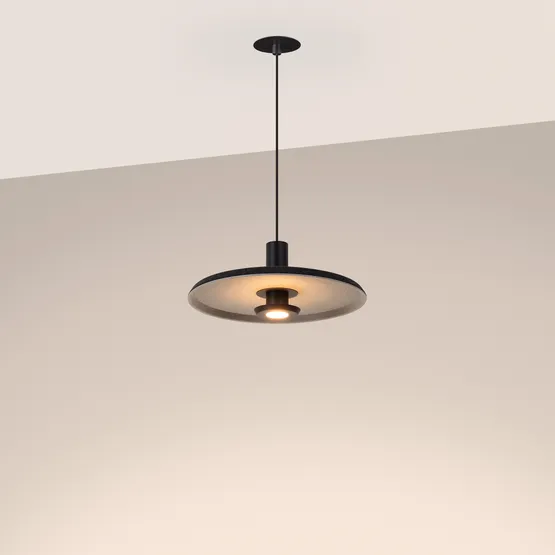 Фото #4 товара Светильник SP-KOTARO-R350-12W Warm3000 (BK-GR, 36 deg, 230V, TRIAC) (Arlight, IP20)