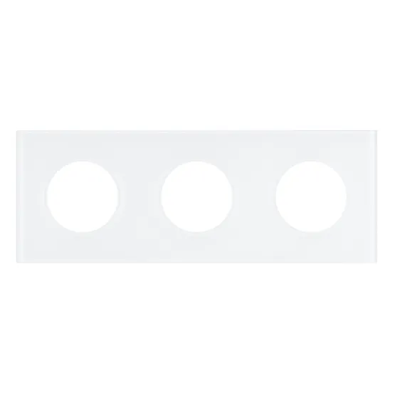 Фото #2 товара Рамка стеклянная FRM-GLARE-GC-3-WH (Arlight, -)