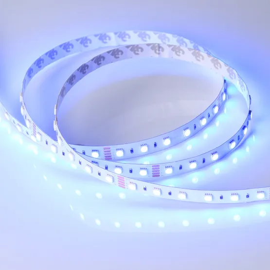 Фото #2 товара Светодиодная лента RT-B60-12mm 24V RGBW-Day-4-in-1 (19.2 W/m, IP20, 5060, 5m) (Arlight, Открытый)