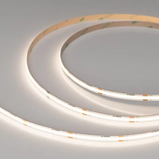 Фото #3 товара Светодиодная лента COB-X480-8mm 24V Day4000 (8 W/m, IP20, CSP, 5m) (Arlight, -)