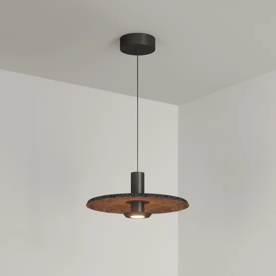 Фото #7 товара Светильник SP-KOTARO-R350-12W Warm2700 (BK-CF, 36 deg, 230V, TRIAC) (Arlight, IP20)