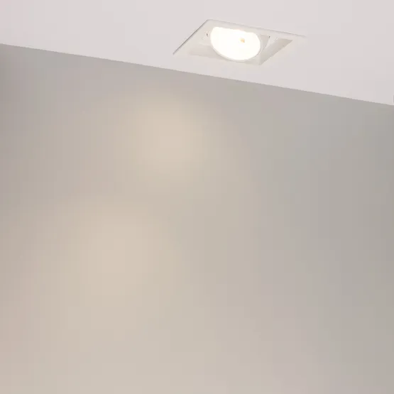 Фото #6 товара Светильник MS-VORTEX-BUILT-S140x140-30W Warm3000 (WH-WH, 17 deg, 230V) (Arlight, IP20 Металл, 5 лет)