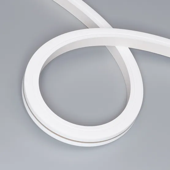 Фото #3 товара Светодиодная лента герметичная MOONLIGHT-TOP-X280-20x20mm 24V Warm3000 (10 W/m, IP67, 15m, wire x1) (Arlight, Вывод боковой, 5 лет)