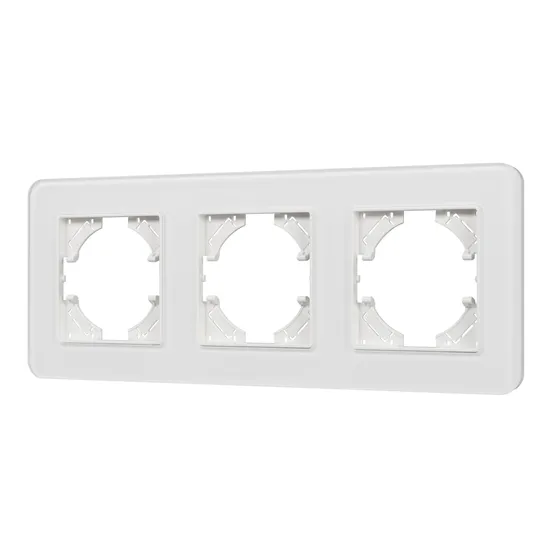 Фото #1 товара Рамка стеклянная FRM-OMALI-SFGS-3-WH (Arlight, -)