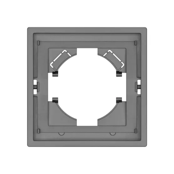 Фото #3 товара Рамка пластиковая FRM-TENDO-PL-1-GR (Arlight, Графитовый)