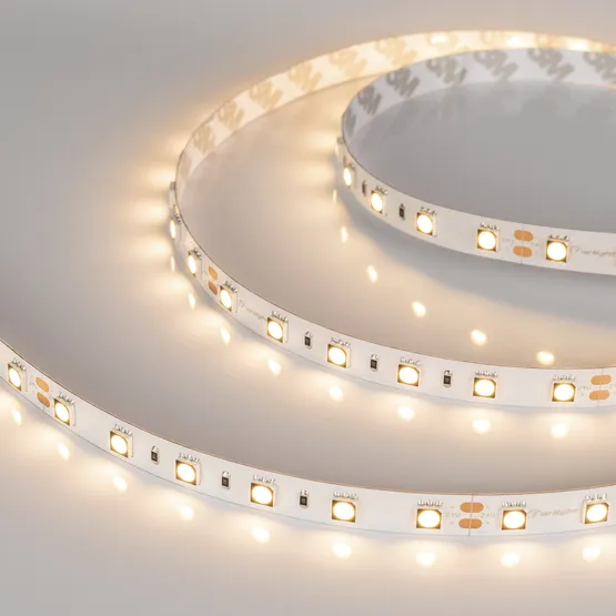Фото #5 товара Светодиодная лента RT-B60-10mm 24V Warm3000 CRI98 (14.4 W/m, IP20, 5060, 5m) (Arlight, Открытый)