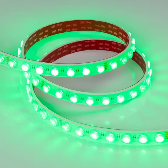 Фото #5 товара Светодиодная лента герметичная FLT-PS-S42-23mm 24V RGB (21 W/m, IP67, 30deg, 5m) (Arlight, -)