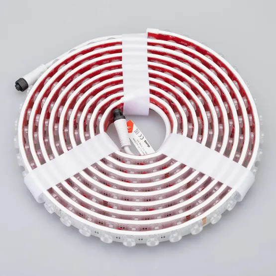 Фото #2 товара Светодиодная лента герметичная FLT-PS-S42-23mm 24V RGB (21 W/m, IP67, 30deg, 5m) (Arlight, -)