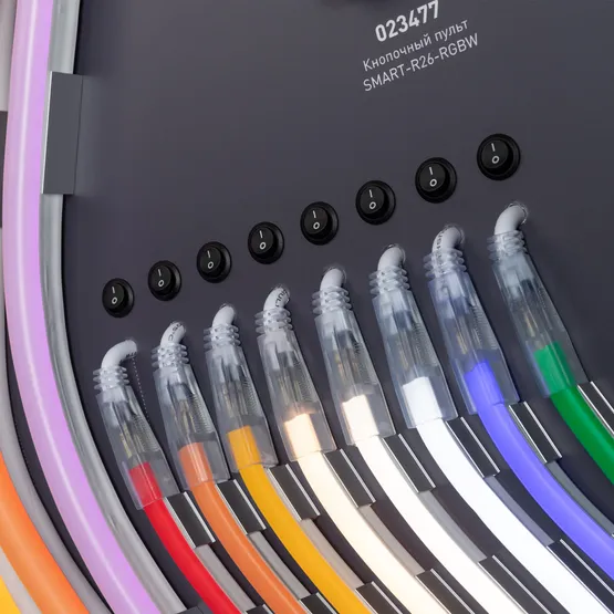 Фото #6 товара Стенд Гибкий Неон ARL-E11-1760x600mm (DB 3мм, пленка, подсветка) (Arlight, -)