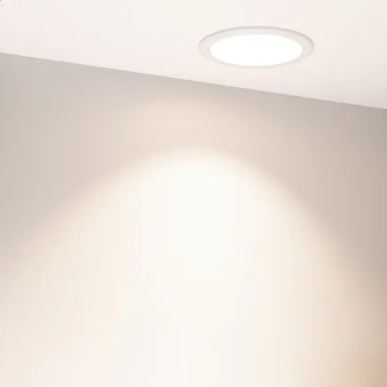 Фото #7 товара Светильник MS-ALORA-BUILT-R140-12W Day4000-MIX (WH, 60 deg, TRIAC) (Arlight, IP54 Пластик, 3 года)