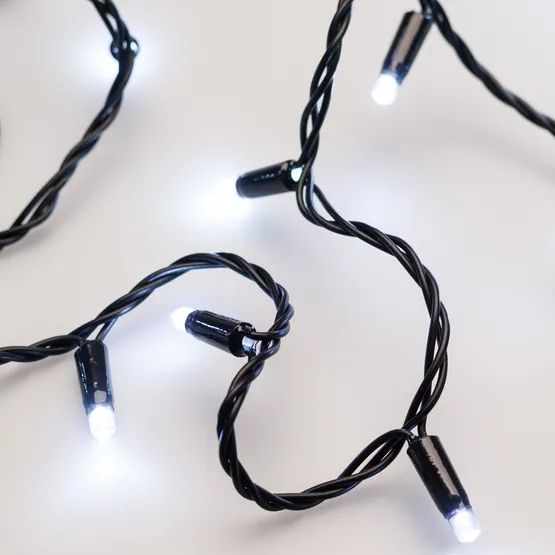 Фото #2 товара Светодиодная гирлянда ARD-STRING-PRO-10000-BLACK-100LED-STD WHITE (230V, 7W) (Ardecoled, IP65)