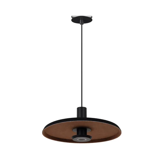 Фото #1 товара Светильник SP-KOTARO-R350-12W Warm2700 (BK-CF, 36 deg, 230V, TRIAC) (Arlight, IP20)