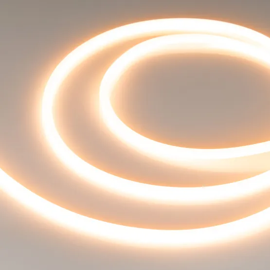 Фото #1 товара Светодиодная лента герметичная LUNA-X960-D8mm 24V Warm2400 (8 W/m, IP65, 360deg, 5m) (Arlight, CRI>90)