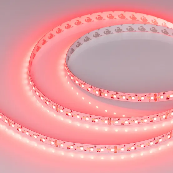 Фото #3 товара Светодиодная лента RT-GM288-12mm 24V RGBW-MIX (19.2 W/m, IP20, 3838/2216, 5m) (Arlight, RGB-CCT, RGB-MIX, RGB-White MIX)