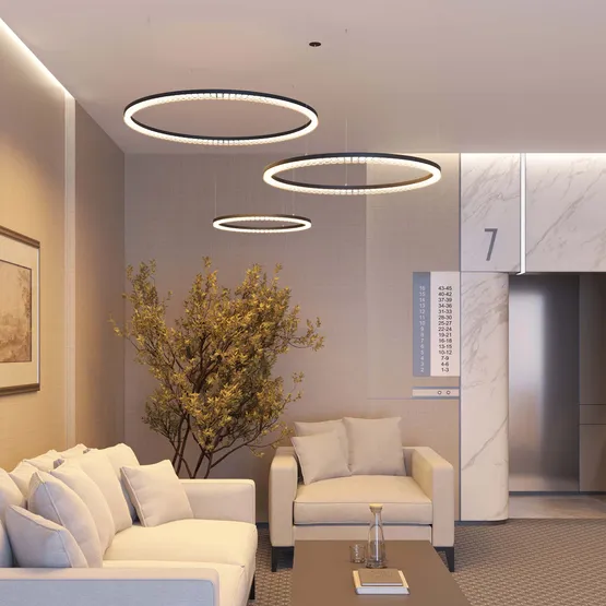 Фото #4 товара Светильник SP-DIAMOND-R650-36W Warm3000 (WH, 45 deg, 230V, TRIAC) (Arlight, IP20 Металл, 5 лет)