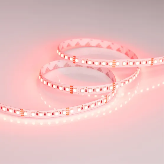 Фото #2 товара Светодиодная лента RT 2-5000 24V RGB 10mm (4040, 120 LED/m, LUX) (Arlight, 13.2 Вт/м, IP20)