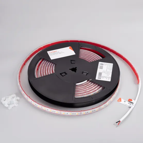 Фото #2 товара Светодиодная лента герметичная RTW-PS-B60-12mm 12V Warm3000 (14.4 W/m, IP67, 5060, 5m) (Arlight, 14.4 Вт/м, IP67)