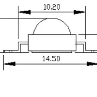 Фото #3 товара Мощный светодиод ARPL-3W-EPL40 Blue (Arlight, Emitter)