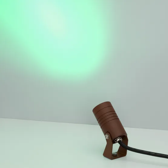 Фото #5 товара Светильник KT-RAY-COLOR-R42-6W RGB (RS, 25 deg, 12V) (Arlight, IP67 Металл, 3 года)