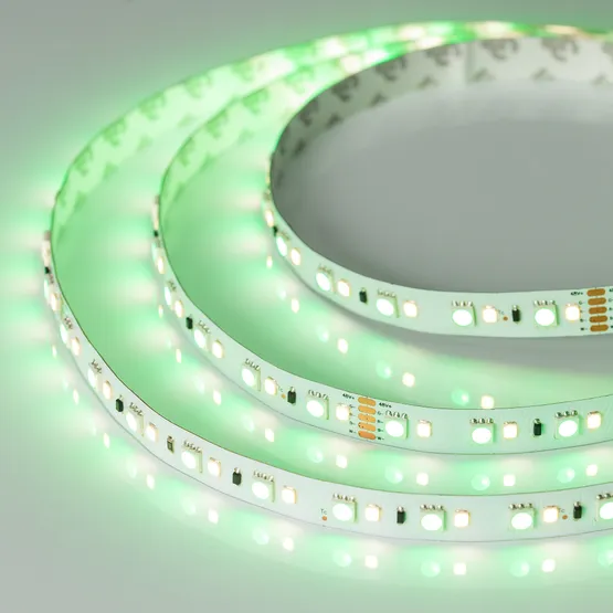 Фото #2 товара Светодиодная лента IC-40000-5060-108-48V RGB-Day4000 (12mm, 15W, IP20) (Arlight, стабилизированная)