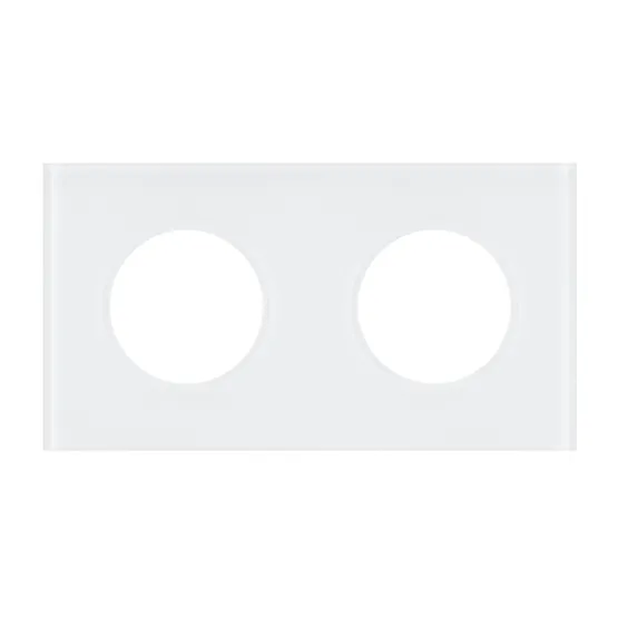 Фото #3 товара Рамка стеклянная FRM-GLARE-GC-2-WH (Arlight, -)