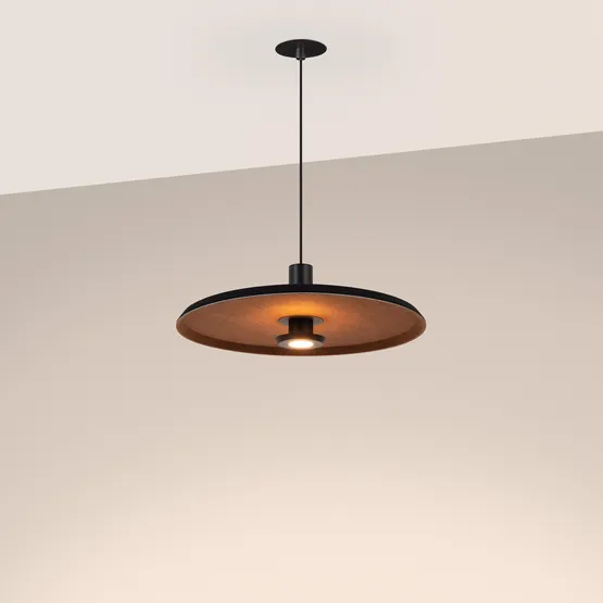 Фото #5 товара Светильник SP-KOTARO-R450-12W Warm3000 (BK-CF, 36 deg, 230V, TRIAC) (Arlight, IP20)