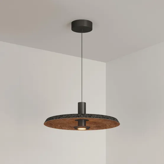 Фото #7 товара Светильник SP-KOTARO-R450-12W Warm3000 (BK-CF, 36 deg, 230V, TRIAC) (Arlight, IP20)