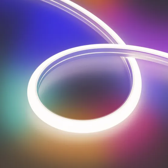 Фото #1 товара Светодиодная лента герметичная DMX MOONLIGHT-TOP-B84-16x15mm 24V RGB-PX7 360deg (18 W/m, IP67, 5m, wire x2) (Arlight, Вывод прямой, 3 года)